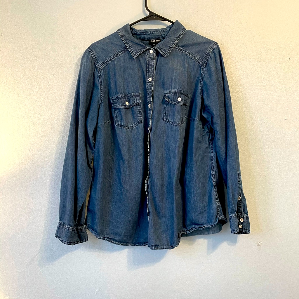 Chambray Button Down Torrid